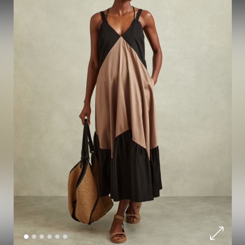 Reiss Natalie midi dress nwt